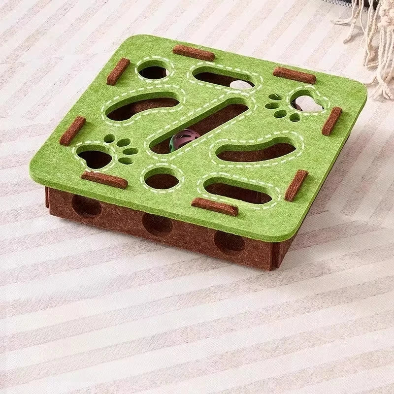 Cat Toy & Scratcher Combo