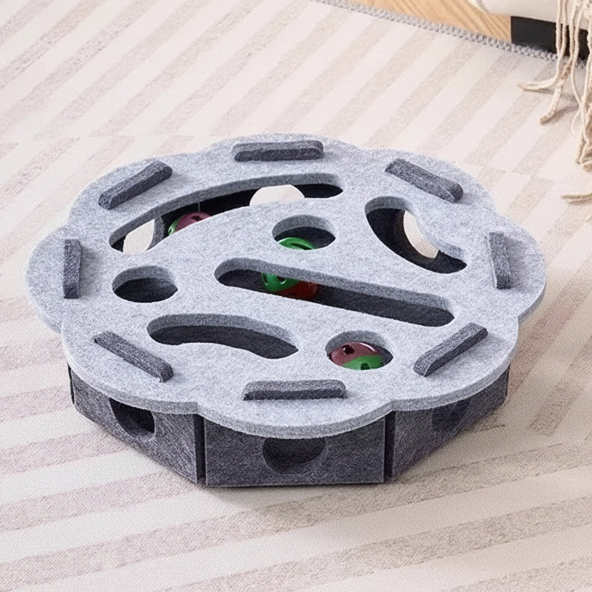 Cat Toy & Scratcher Combo