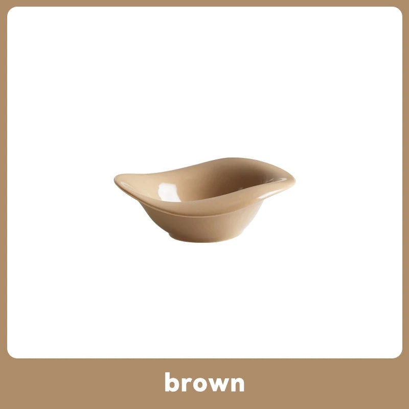 Raised Tilted Cat Bowl with Wooden Stand