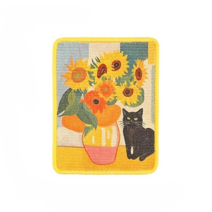 Wall-Mounted Cat Scratching Mat