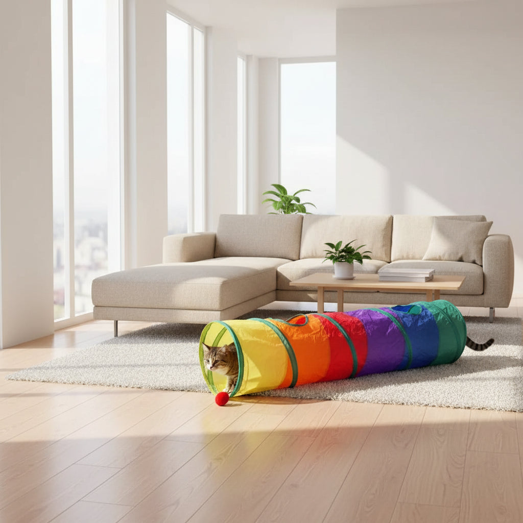 Foldable Cat Tunnel Tubes