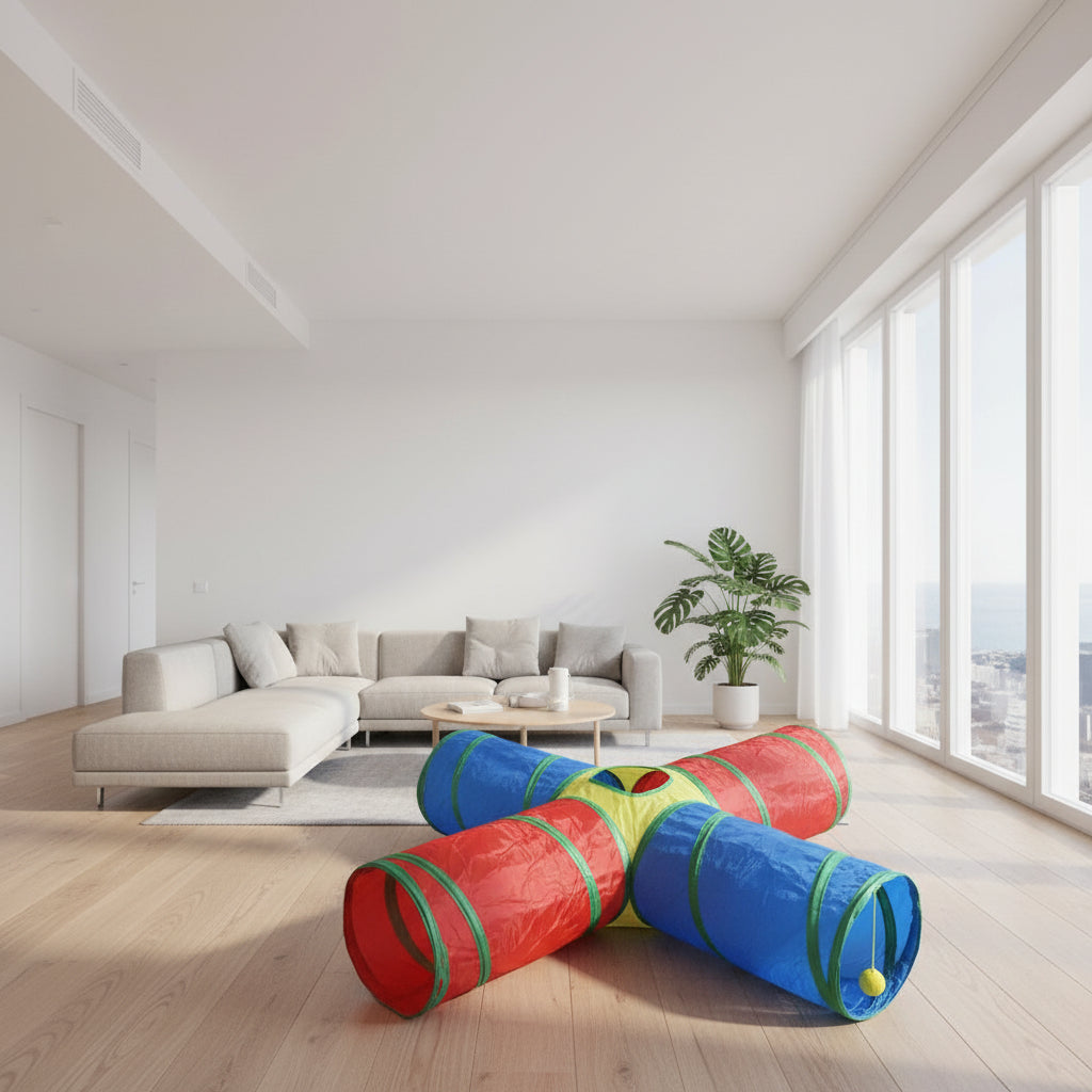 Foldable Cat Tunnel Tubes