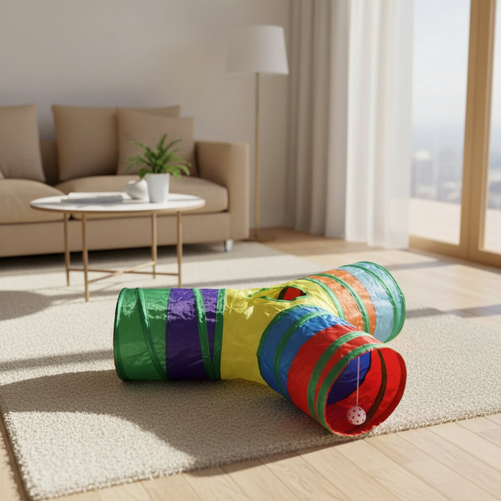 Foldable Cat Tunnel Tubes