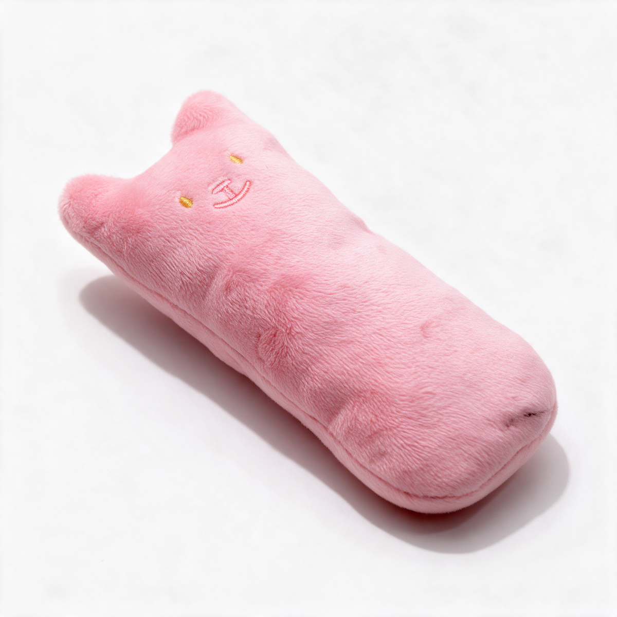 Catnip crinkle plush cat toy - Pink