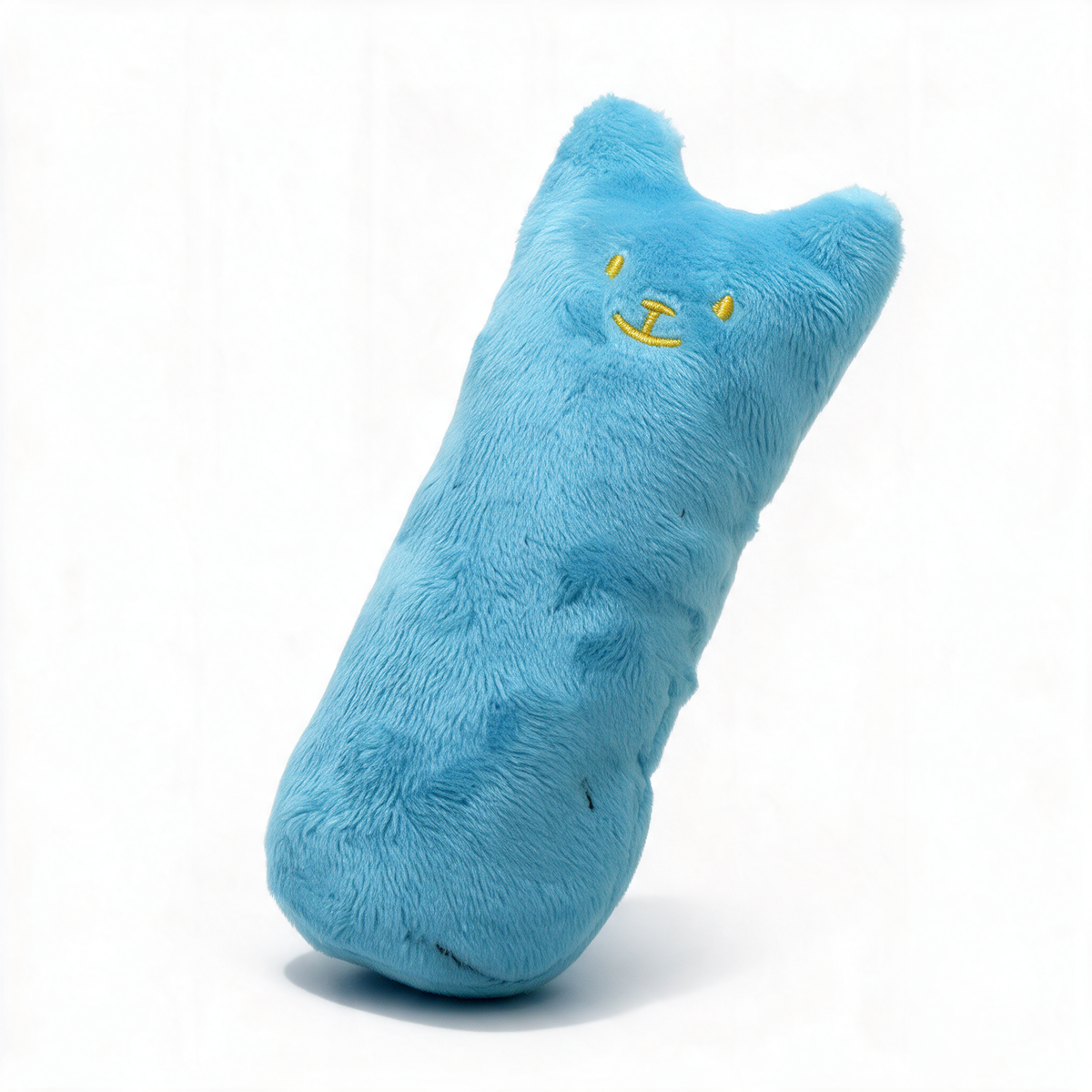 Catnip crinkle plush cat toy - Blue