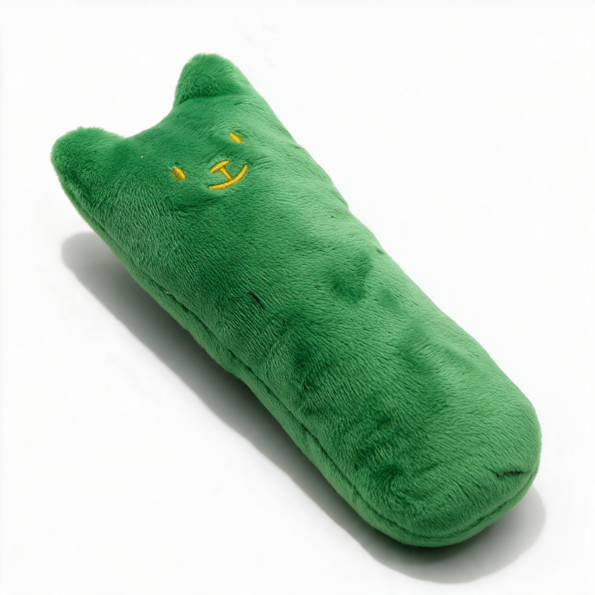 Catnip crinkle plush cat toy - Green
