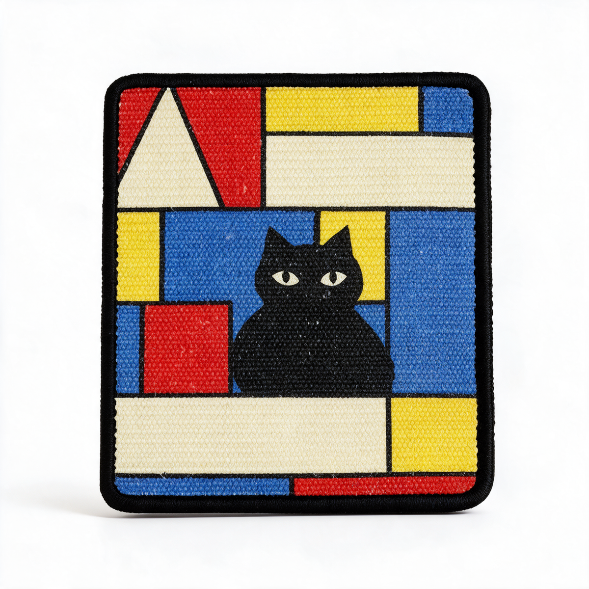 Wall-mounted cat scratching mat
